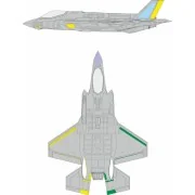 F-35A RAM coating late REVELL - Eduard Accessories CX694