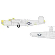 B-24J US national insignia  HASEGAWA - Eduard Accessories CX696