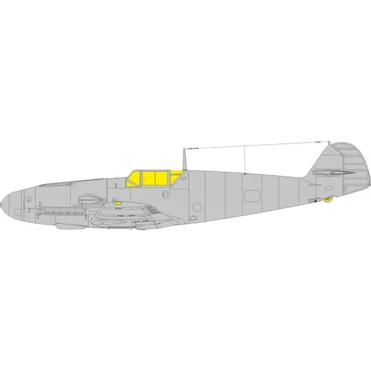 Bf 109F Weekend 1/72 for Eduard, 1/72 - Eduard Accessories CX699