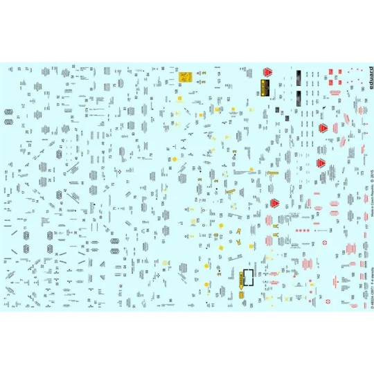 F-4 stencils - Eduard Accessories D48024