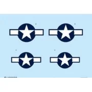 P-51D national insignia for Eduard, 1/48 - Eduard Accessories D48033