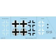 Bf 109G-10 Erla national insignia for Eduard - Eduard Accessories D...