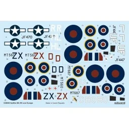 Spitfire Mk.VIII over Europe for Eduard - Eduard Accessories D48048