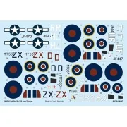 Spitfire Mk.VIII over Europe for Eduard - Eduard Accessories D48048