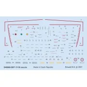 P-39 stencils for Eduard, 1/48 - Eduard Accessories D48068
