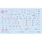 P-38 stencils 1/48 for TAMIYA/ACADEMY/HASEGAWA - Eduard Accessories...