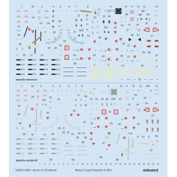 Harrier Gr.7/9 stencils 1/48 for REVELL/HASEGAWA, 1/48 - Eduard Acc...