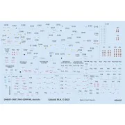 MiG-23MF/ML stencils 1/48 for TRUMPETER - Eduard Accessories D48081
