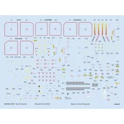 Su-27 stencils 1/48 for ACADEMY/KITTY HAWK/HOBBY BOSS/GWH - Eduard ...