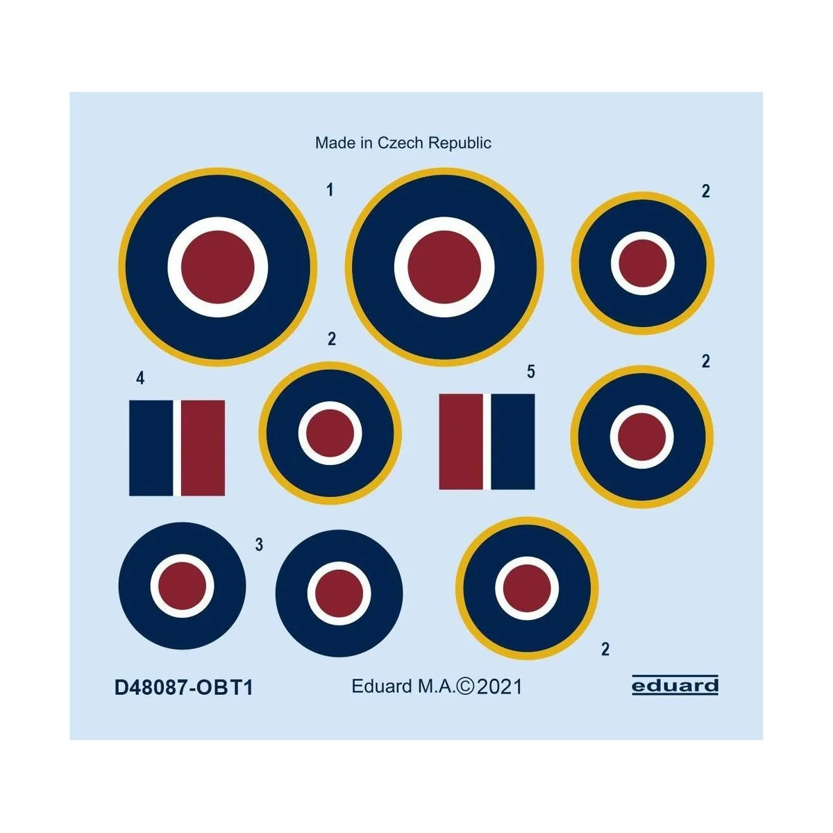 Tempest Mk.II roundels 1/48 for EDUARD/SPECIAL HOBBY, 1/48 - Eduard...