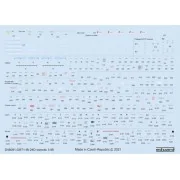 Mi-24D stencils for ZVEZDA - Eduard Accessories D48091
