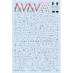 F-4B stencils for TAMIYA - Eduard Accessories D48094