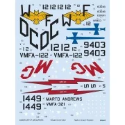 F-4B MARINES for TAMIYA - Eduard Accessories D48095