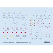 B-25J stencils 1/48 HKM, 1/48 - Eduard Accessories D48110