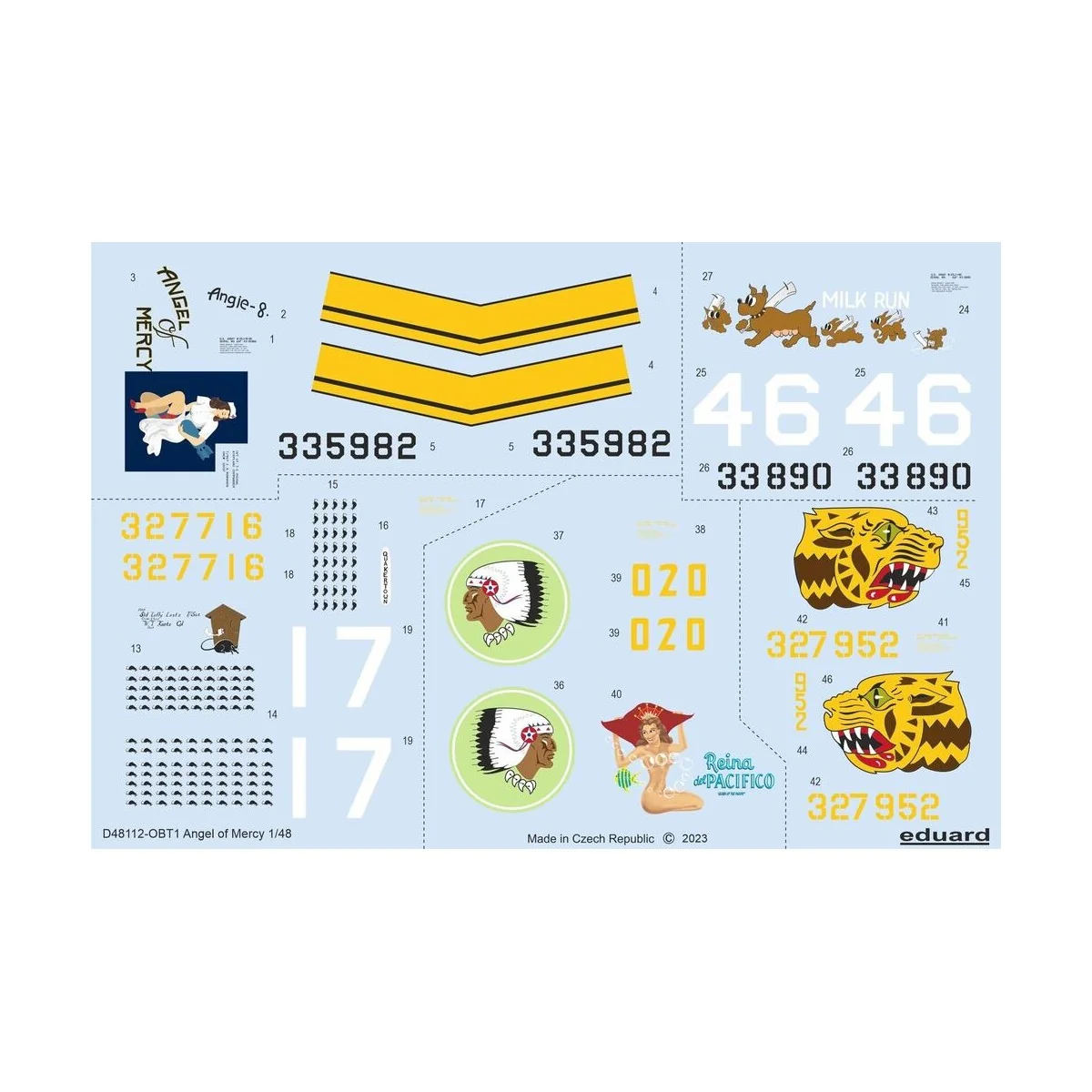 Angel of Mercy 1/48 HKM, 1/48 - Eduard Accessories D48112 Angel of Mercy 1/48 HKM, 1/48 - Eduard Accessories D48112