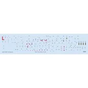P-51B stencils EDUARD - Eduard Accessories D48118