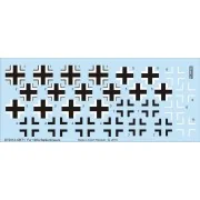 Fw 190A Balkenkreuze for Eduard, 1/72 - Eduard Accessories D72012 Fw 190A Balkenkreuze for Eduard, 1/72 - Eduard Accessories D72012