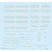 Fokker D.VII rib tapes linen for Eduard - Eduard Accessories D72023