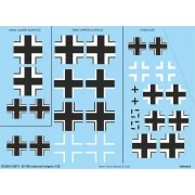 Bf 108 national insignia for Eduard - Eduard Accessories D32001