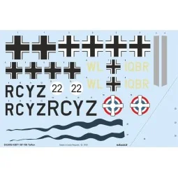 Bf 108 Taifun for Eduard - Eduard Accessories D32002