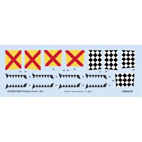 Flying circus / JG I 1/32 for MENG - Eduard Accessories D32008