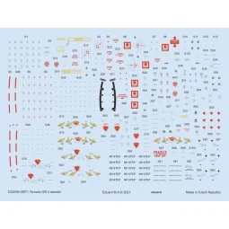 Tornado GR.4 stencils 1/32 for ITALERI/REVELL - Eduard Accessories ...