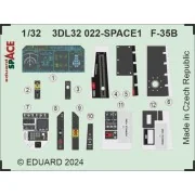 F-35A stencils, 1/32 - Eduard Accessories D32022