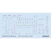 Bf 109G stencils REVELL/HASEGAWA - Eduard Accessories D32023