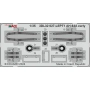 AH-64A early SPACE, 1/35 - Eduard Accessories 3DL32027