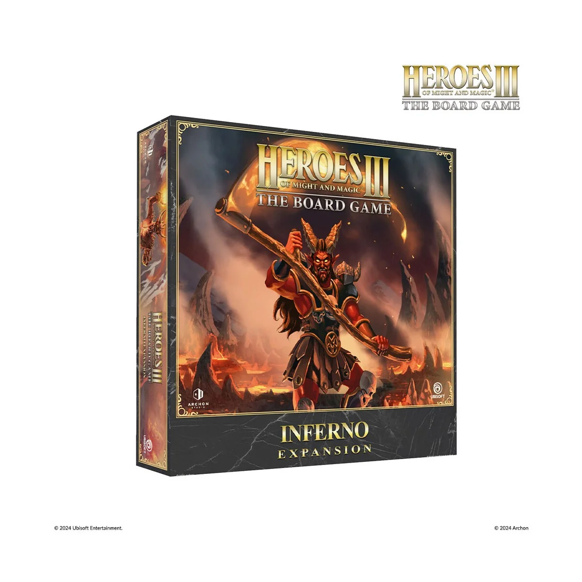 Heroes of Might and Magic III: The Board Game Inferno Expansion (PL...