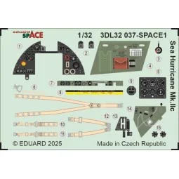 Sea Hurricane Mk.IIc SPACE for Revell - Eduard Accessories 3DL32037
