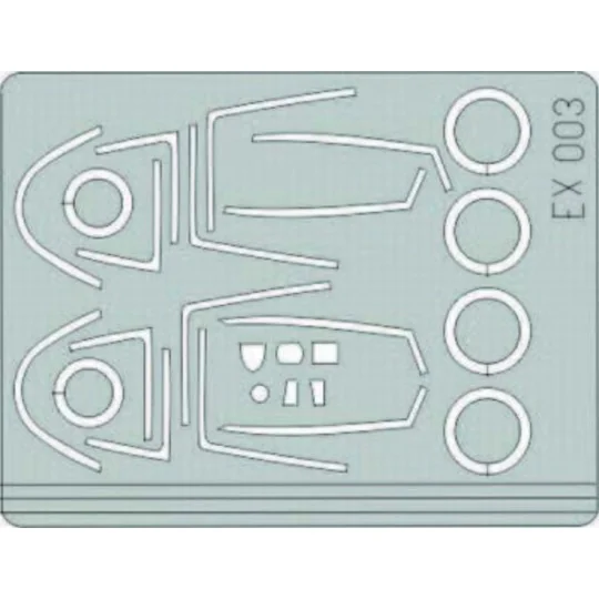 F-18A/C Hornet, 1/48 - Eduard Accessories EX003