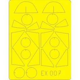 MiG-29 Fulcrum, 1/48 - Eduard Accessories EX007