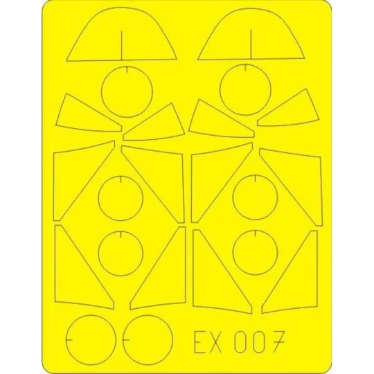MiG-29 Fulcrum, 1/48 - Eduard Accessories EX007 MiG-29 Fulcrum, 1/48 - Eduard Accessories EX007
