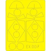 MiG-29 Fulcrum, 1/48 - Eduard Accessories EX007 MiG-29 Fulcrum, 1/48 - Eduard Accessories EX007