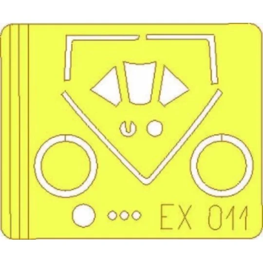 P-47D-25 Thunderbolt (HAS) - Eduard Accessories EX011