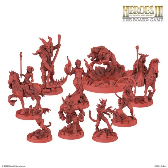 Heroes of Might and Magic III: The Board Game Inferno Expansion (PL...