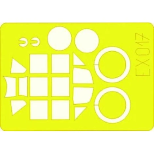 Bf 109G-6 - Eduard Accessories EX017