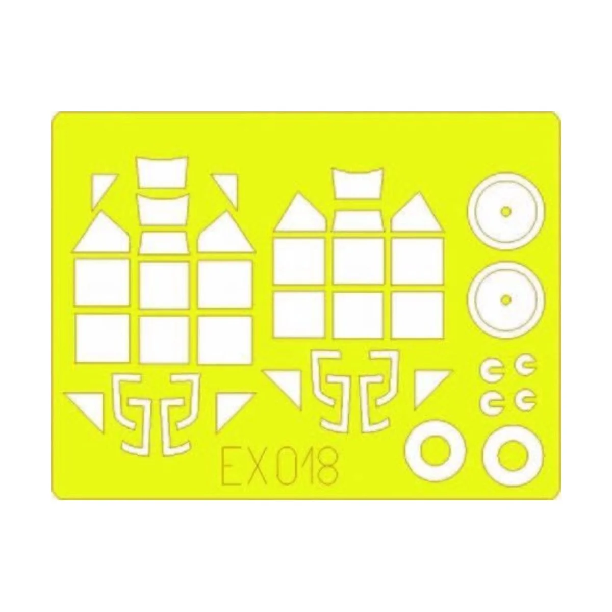 Bf 109F, 1/48 - Eduard Accessories EX018