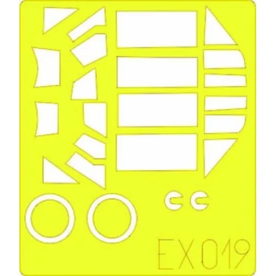 Bf 109E-3, 1/48 - Eduard Accessories EX019