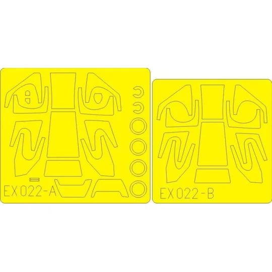 McDonnell Douglas AH-64 D Apache, 1/48 - Eduard Accessories EX022