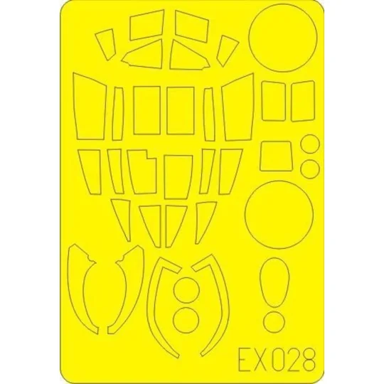 Mosquito Mk.IV, 1/48 - Eduard Accessories EX028