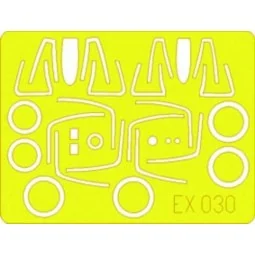 F-8 Crusader, 1/48 - Eduard Accessories EX030