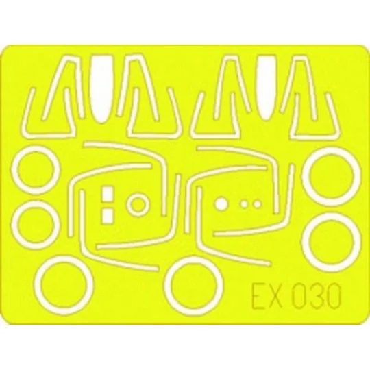 F-8 Crusader - Eduard Accessories EX030