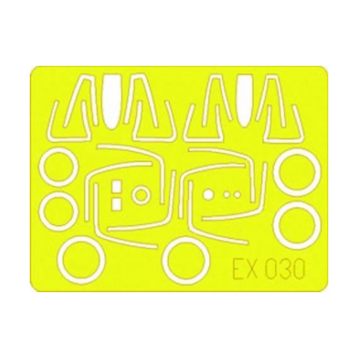 F-8 Crusader, 1/48 - Eduard Accessories EX030