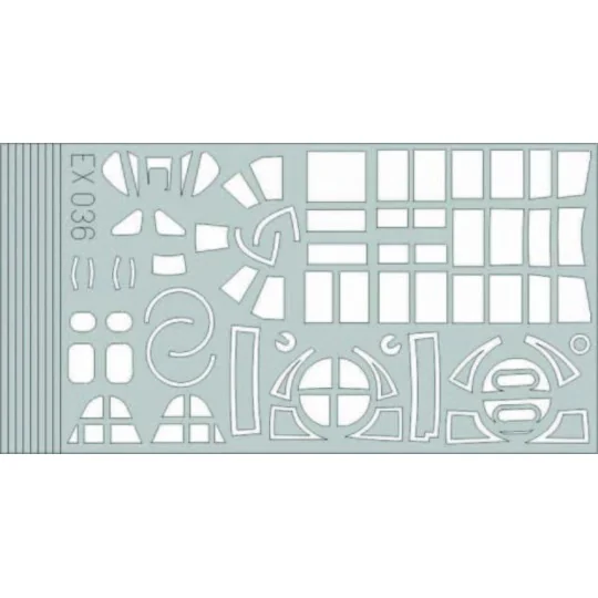 TBF/TBM Avenger, 1/48 - Eduard Accessories EX036 TBF/TBM Avenger, 1/48 - Eduard Accessories EX036