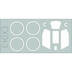 Henschel Hs 129, 1/48 - Eduard Accessories EX043