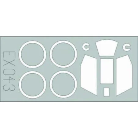 Henschel Hs 129, 1/48 - Eduard Accessories EX043