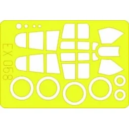 P-40E Warhawk, 1/48 - Eduard Accessories EX058