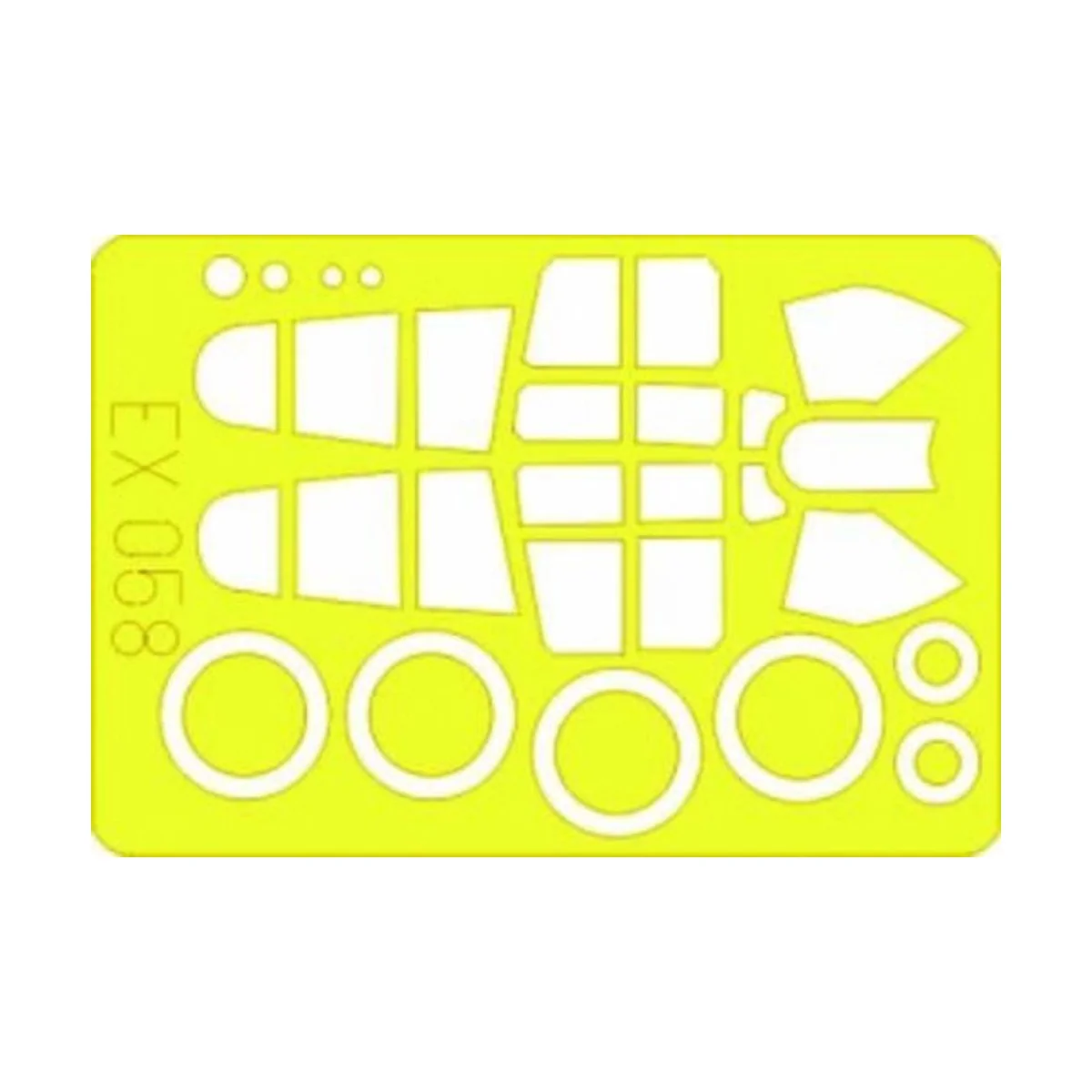 P-40E Warhawk, 1/48 - Eduard Accessories EX058 P-40E Warhawk, 1/48 - Eduard Accessories EX058